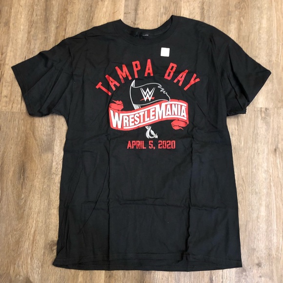 2020 WWE Wrestlemania t-shirt - Picture 1 of 4